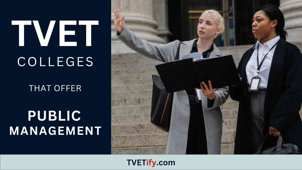 Public Management Course at TVET Colleges